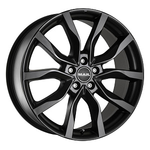 MAK Highlands 8x19 5*108 ET45 DIA63.4 Matt Black